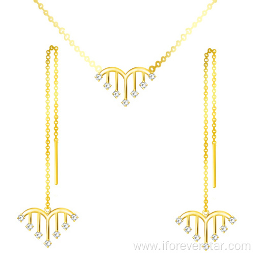 14K Gold Jewelry Wedding Diamond Jewelry Sets